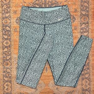 Nike Full Length Seafoam Blue Green Full Length Leggings Medium